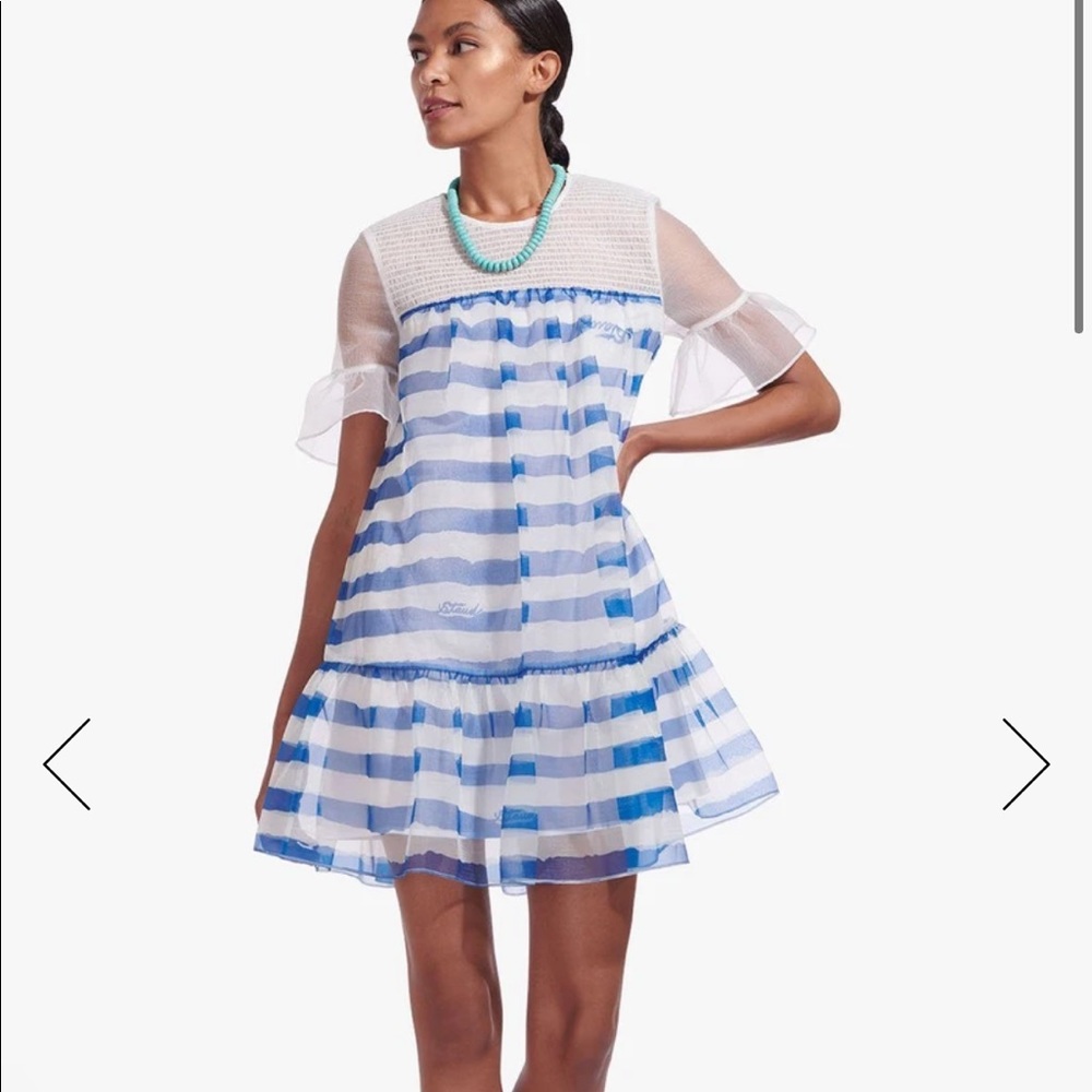 Staud Florence Dress | Painted Stripe